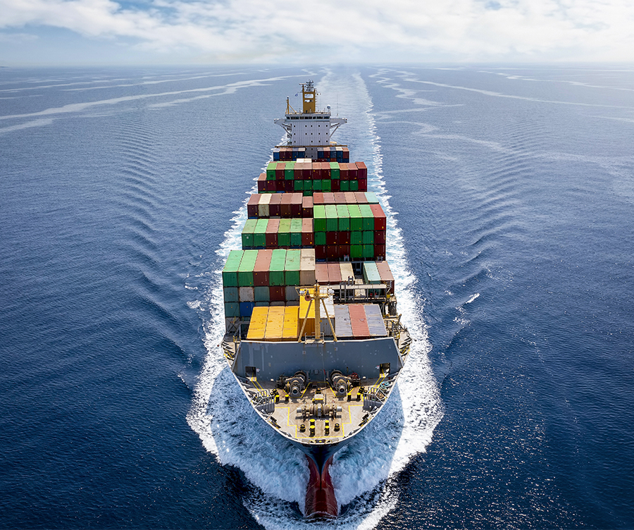 Sea freight has an outstanding advantage over road and air transport