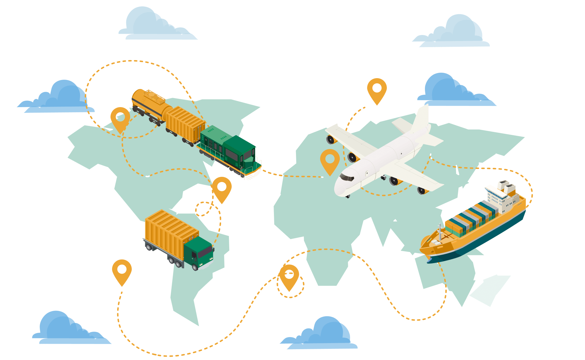 Multimodal transport is growing rapidly